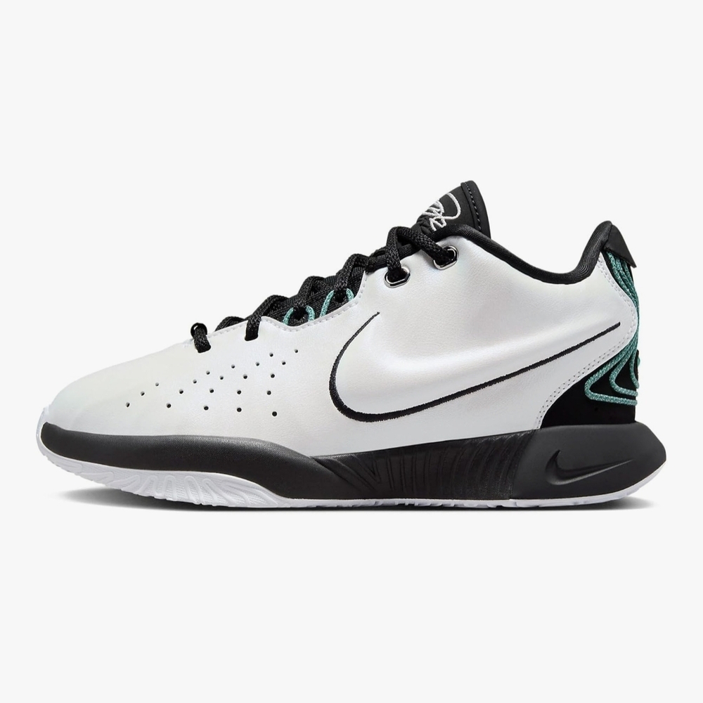 Nike Big Kids White and Black Athletic Sneakers